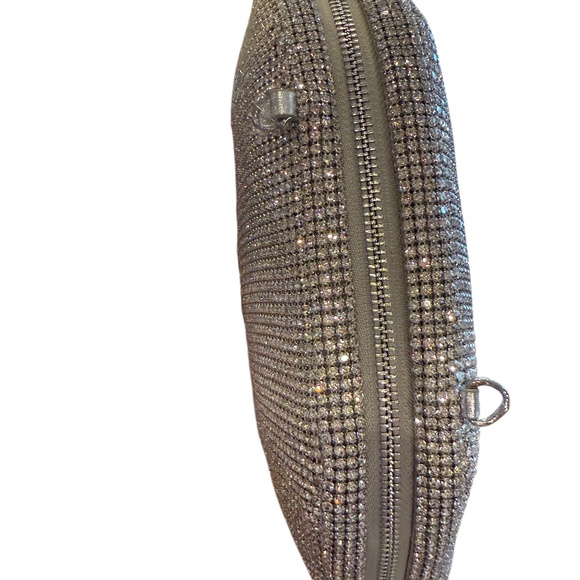 Cult Gaia Women's Lucette Embellished Clutch Bag Clear NWT - Picture 9 of 13